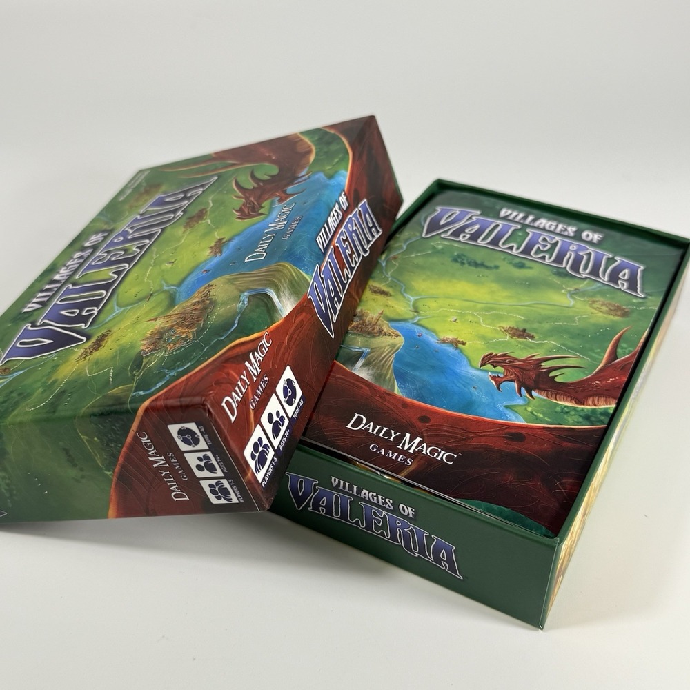 Villages‎ of Valeria Card Game by Daily Magic Games Open box Cards Sealed Unused - Picture 3 of 10